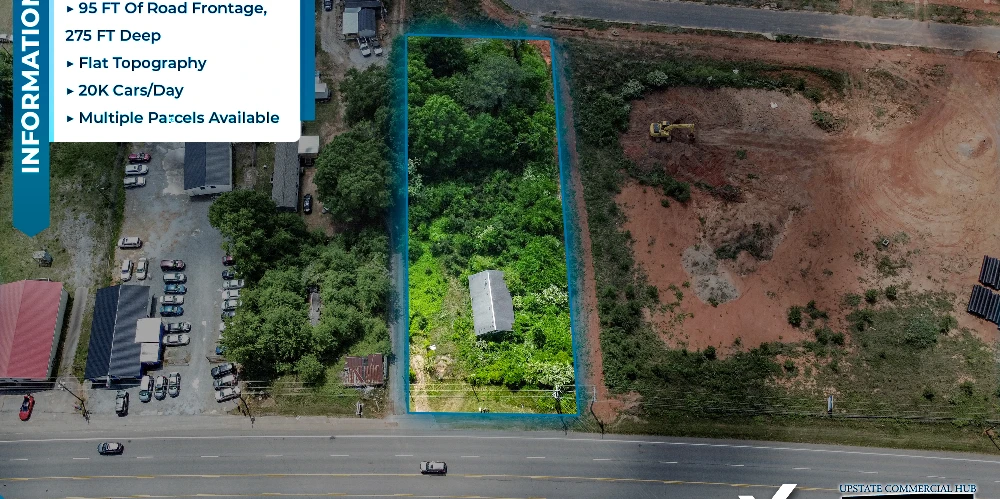 Flat Land For Sale- HWY 76- Pendleton SC