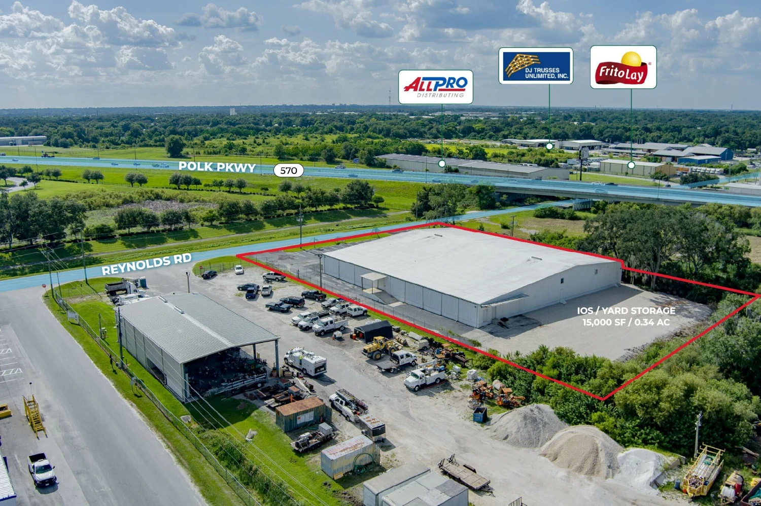 Stand Alone Warehouse Near Polk Parkway