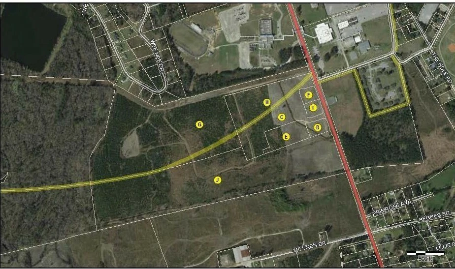 Former Regional Planned Walmart Super Center Site Opportunity Zone 107 Acres Industrial-Hwy Commercial Blank Slate 
