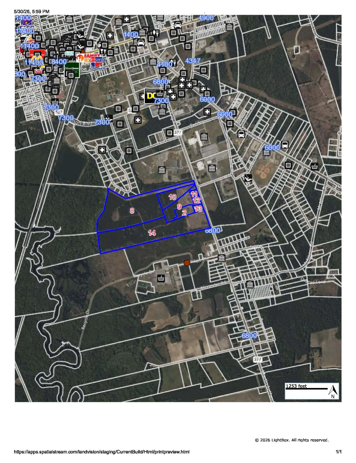 Former Regional Planned Walmart Super Center Site Opportunity Zone 107 Acres Industrial-Hwy Commercial Blank Slate 
