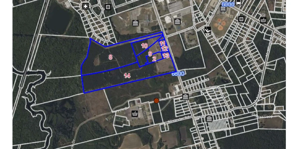 Former Regional Planned Walmart Super Center Site Opportunity Zone 107 Acres Industrial-Hwy Commercial Blank Slate 