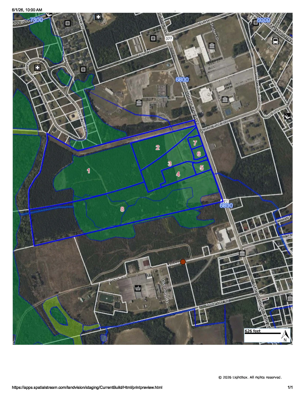 Former Regional Planned Walmart Super Center Site Opportunity Zone 107 Acres Industrial-Hwy Commercial Blank Slate 