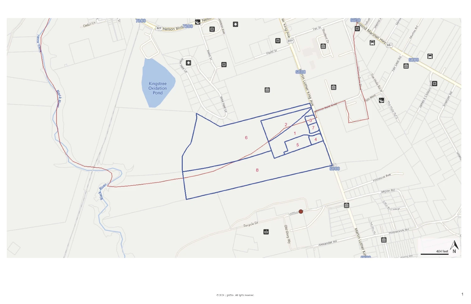 Former Regional Planned Walmart Super Center Site Opportunity Zone 107 Acres Industrial-Hwy Commercial Blank Slate 