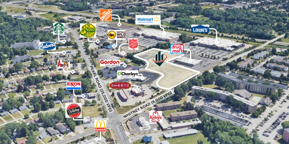 Lowes Outparcels - Pearl Rd & Whitney Rd