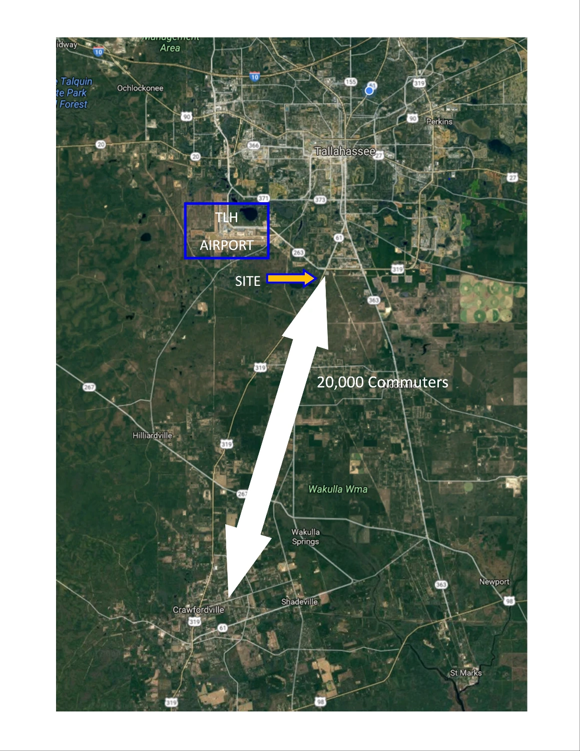 Vacant Lots on Crawfordville Rd. 