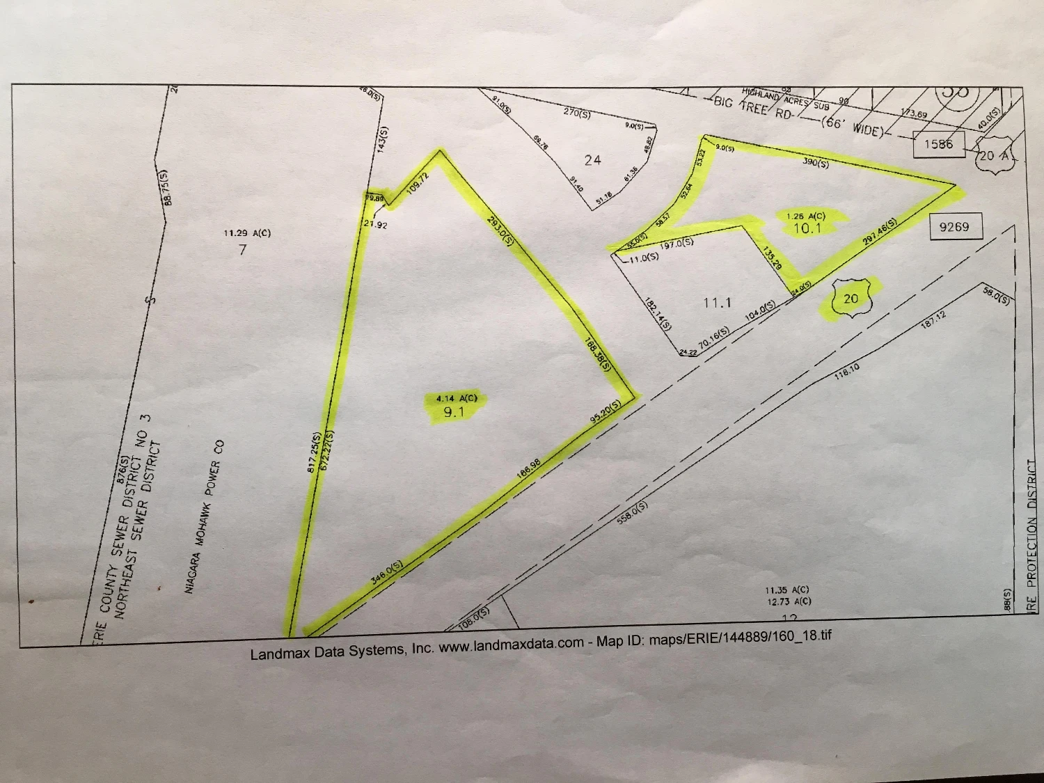 4244 Southwestern Blvd - 1.26+/- Acres & 4.14+/- Acres of Vacant Land