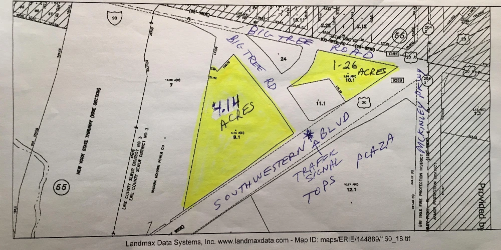 4244 Southwestern Blvd - 1.26+/- Acres & 4.14+/- Acres of Vacant Land