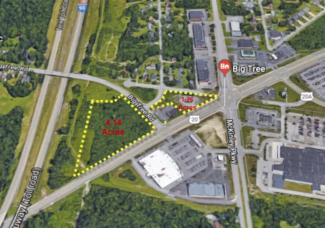 4244 Southwestern Blvd - 1.26+/- Acres & 4.14+/- Acres of Vacant Land