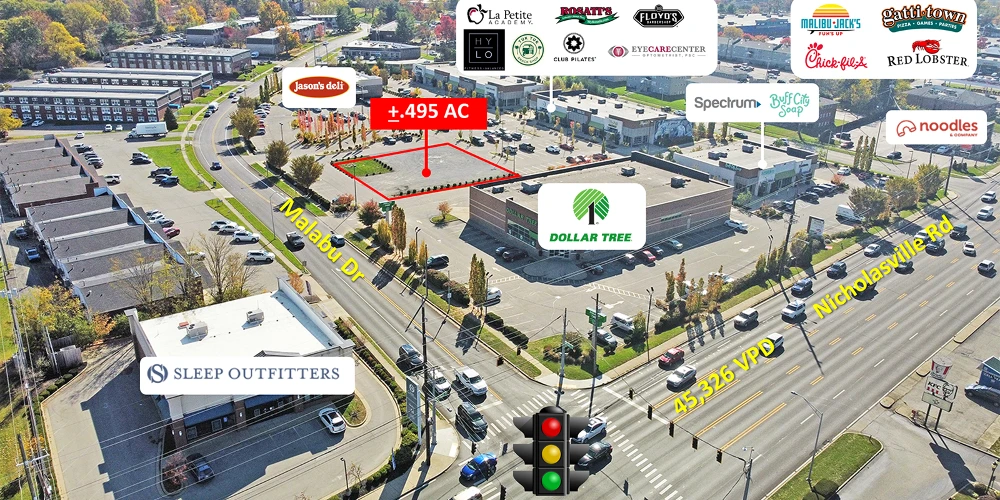 ONLINE AUCTION ONLY! +/-0.495 AC Outparcel