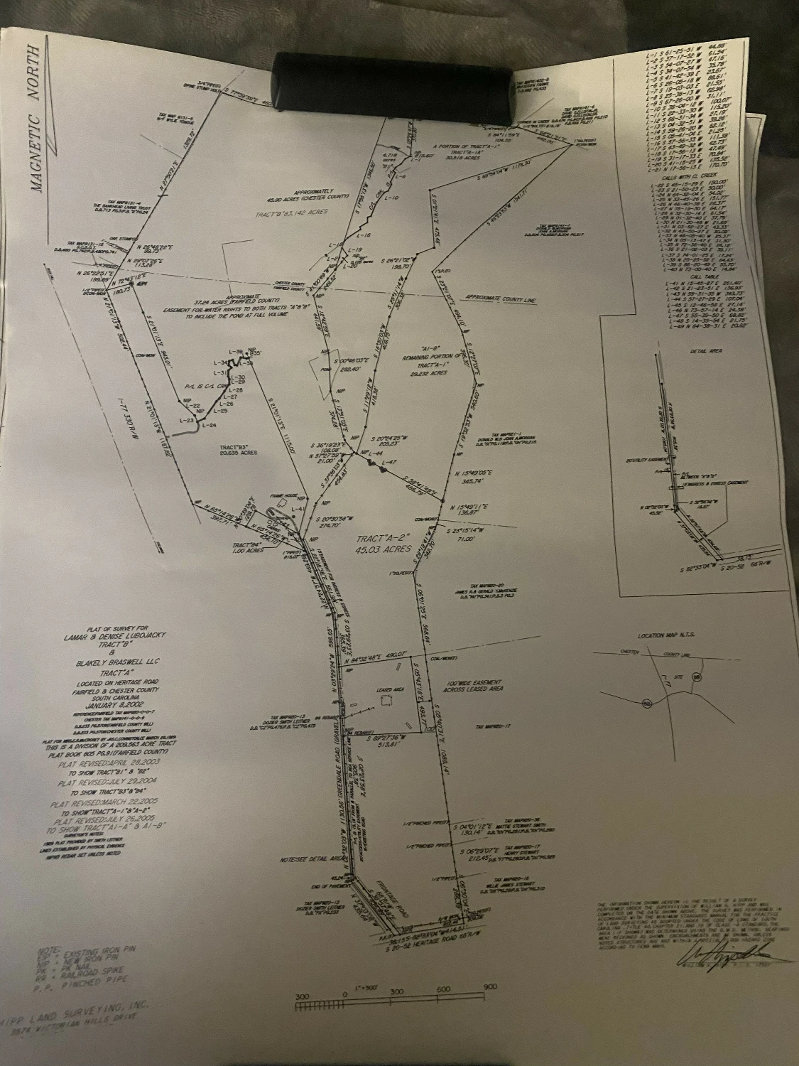 209.563 Acres Adjacent to and on the I-77 Interstate Corridor 40 Minutes South of Charlotte w/ 5 MWs Now Developable Tract