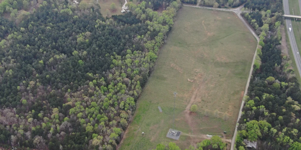209.563 Acres Adjacent to and on the I-77 Interstate Corridor 40 Minutes South of Charlotte w/ 5 MWs Now Developable Tract
