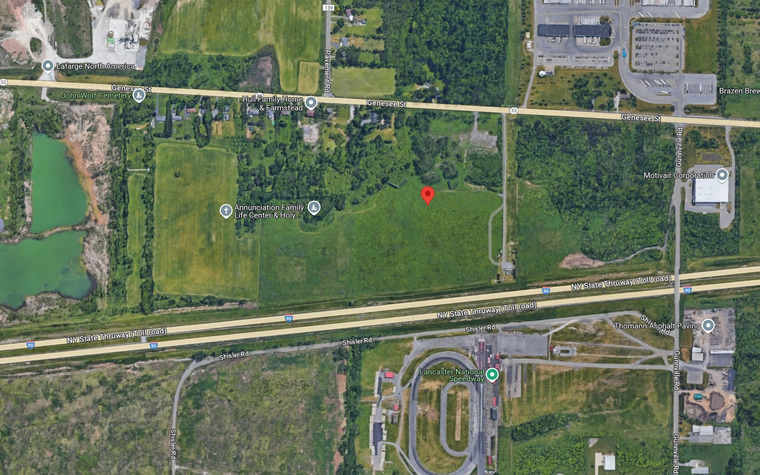 5956 Genesee St - 5+/- Acres Vacant Land
