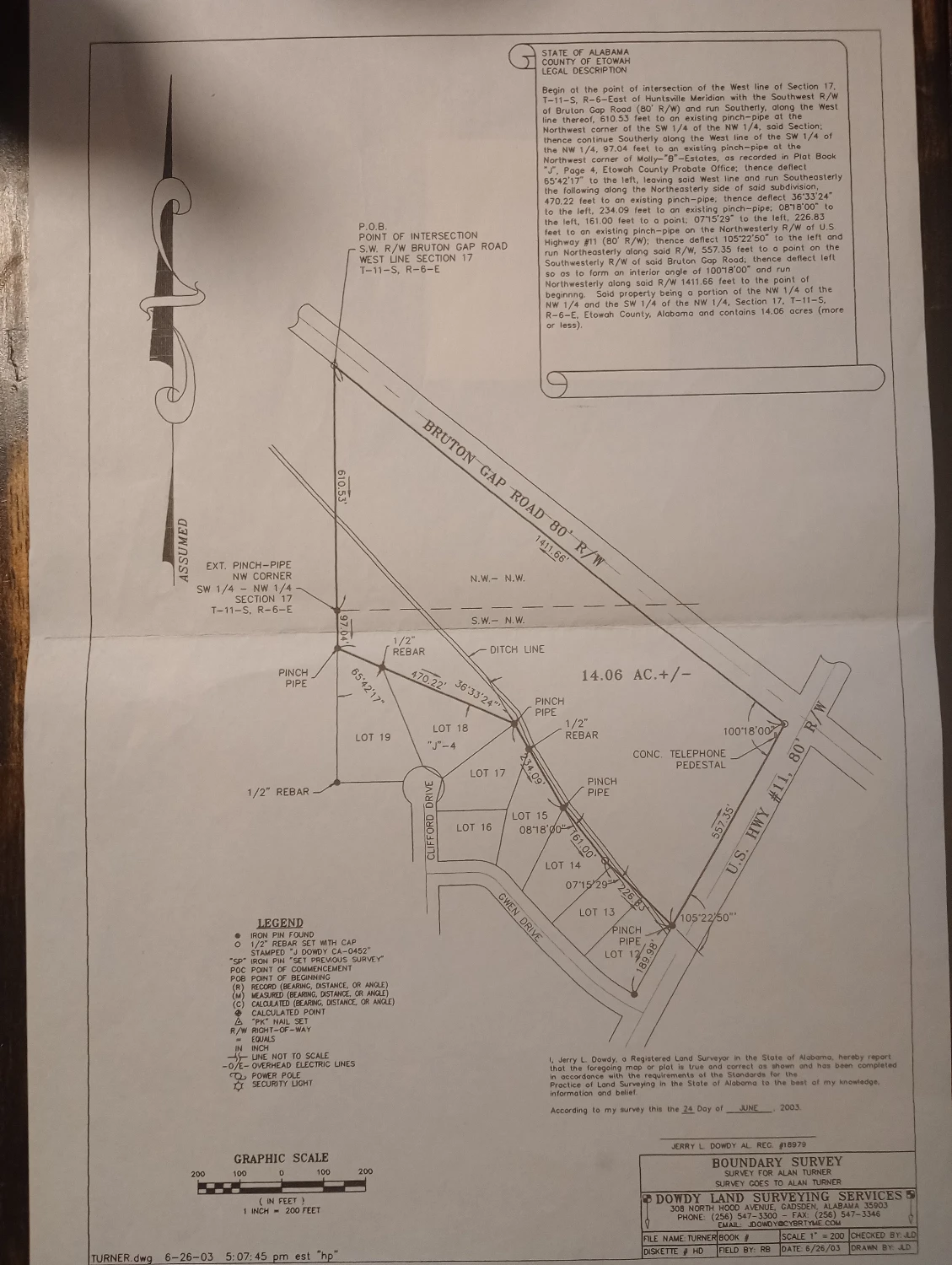 +/-1 to 14 Acres Reece City, AL 