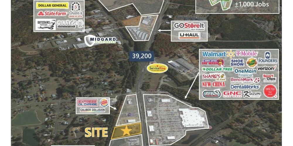 +/- 3.2 AC - Development Site across from Walmart