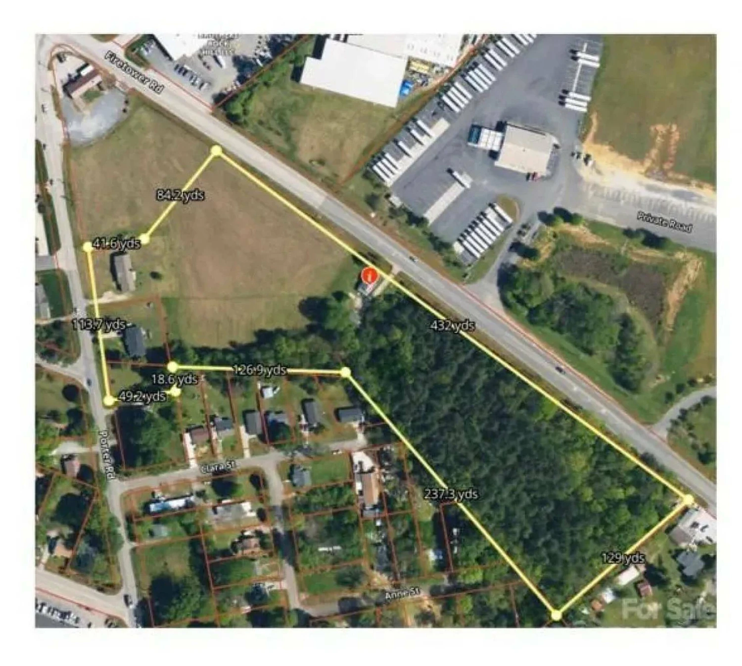 12.7 AC Commercial/Industrial Land