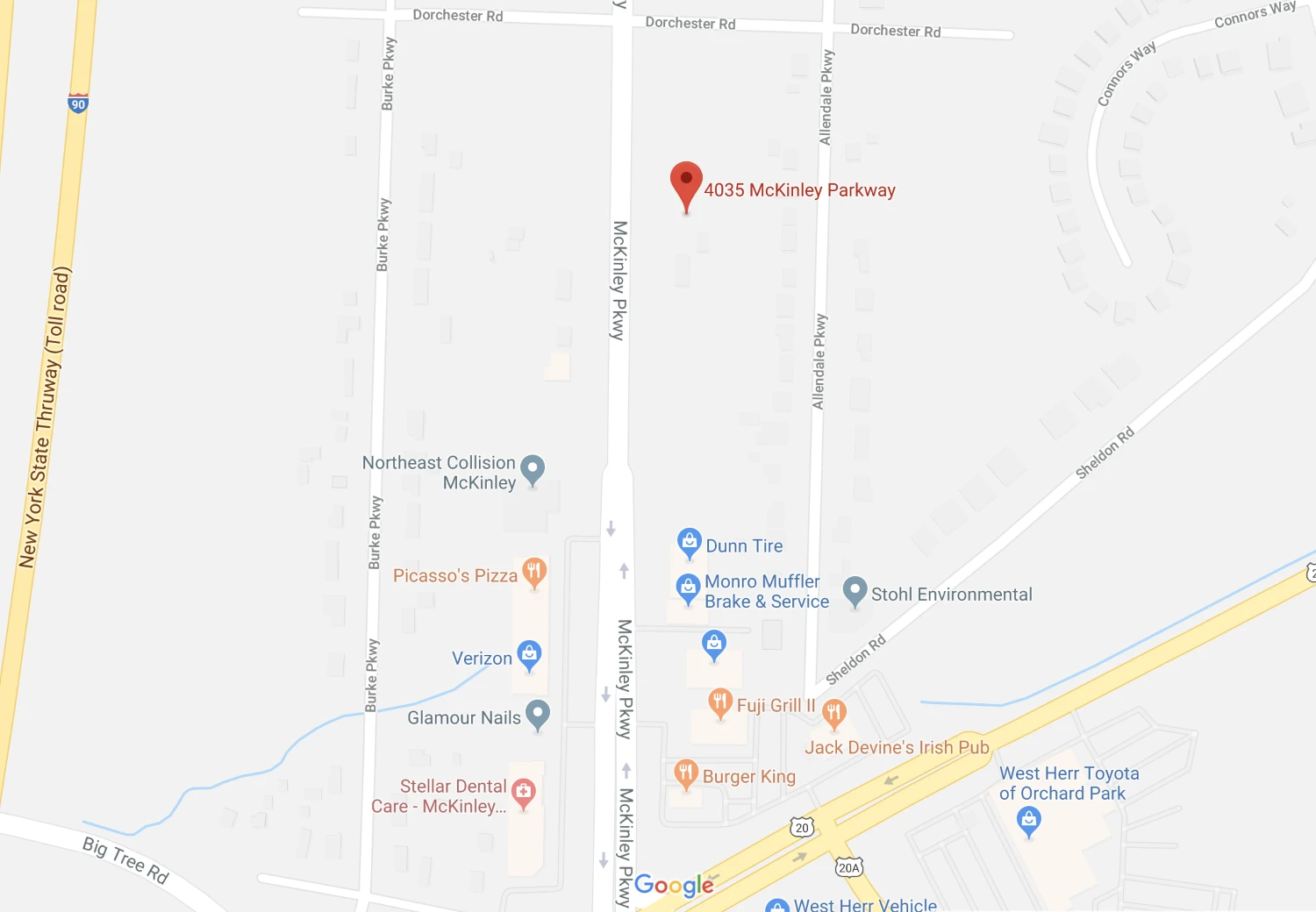 4035 McKinley Pkwy - .96+/- Acres Vacant Land