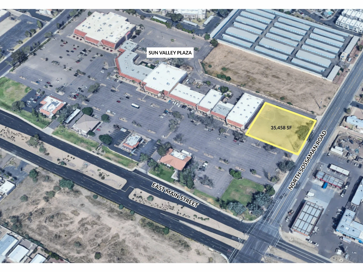 Sun Valley Plaza Pad