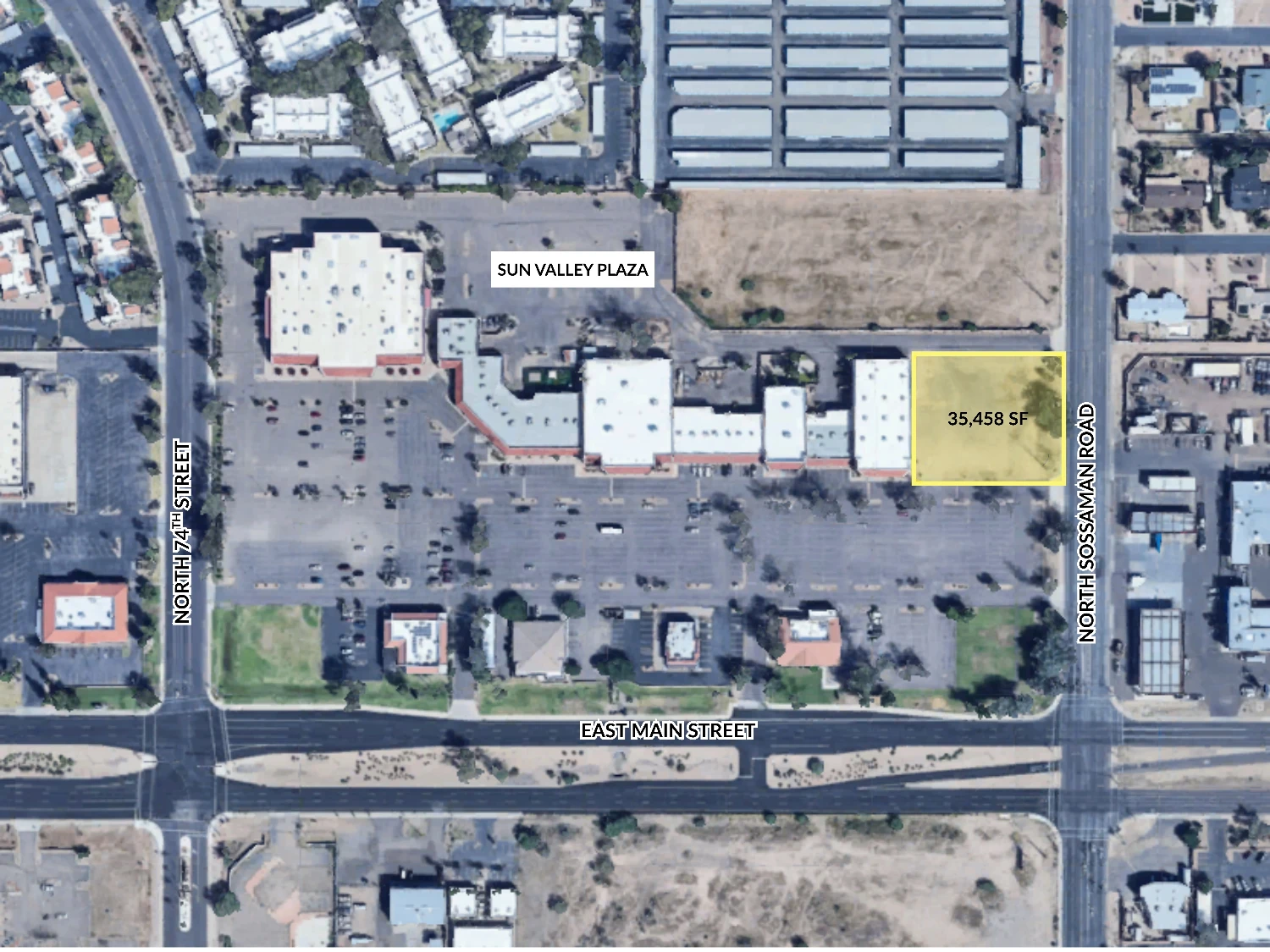 Sun Valley Plaza Pad