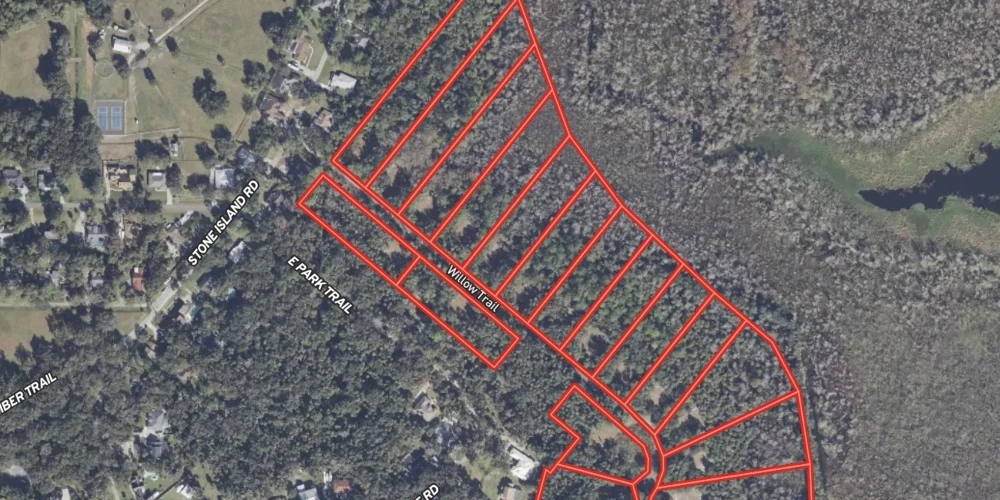 16 Build-Ready Estate Lots in Stone Island/Willow Creek — ±182 Acres Assemblage (Volusia County)