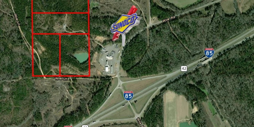 3903 Co. Rd. 53/I-85 - 65 acres exit 42, I-85