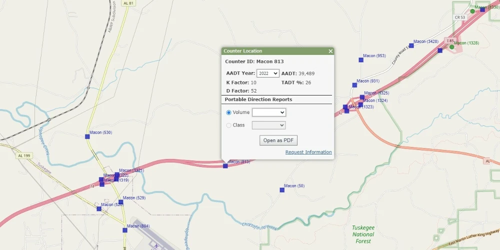 3903 Co. Rd. 53/I-85 - 65 acres exit 42, I-85
