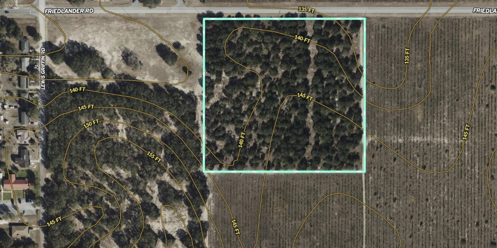 9.65± Acres on Friedlander Rd | Lake Wales- Polk County | Rural Homesite / Ag / Recreation