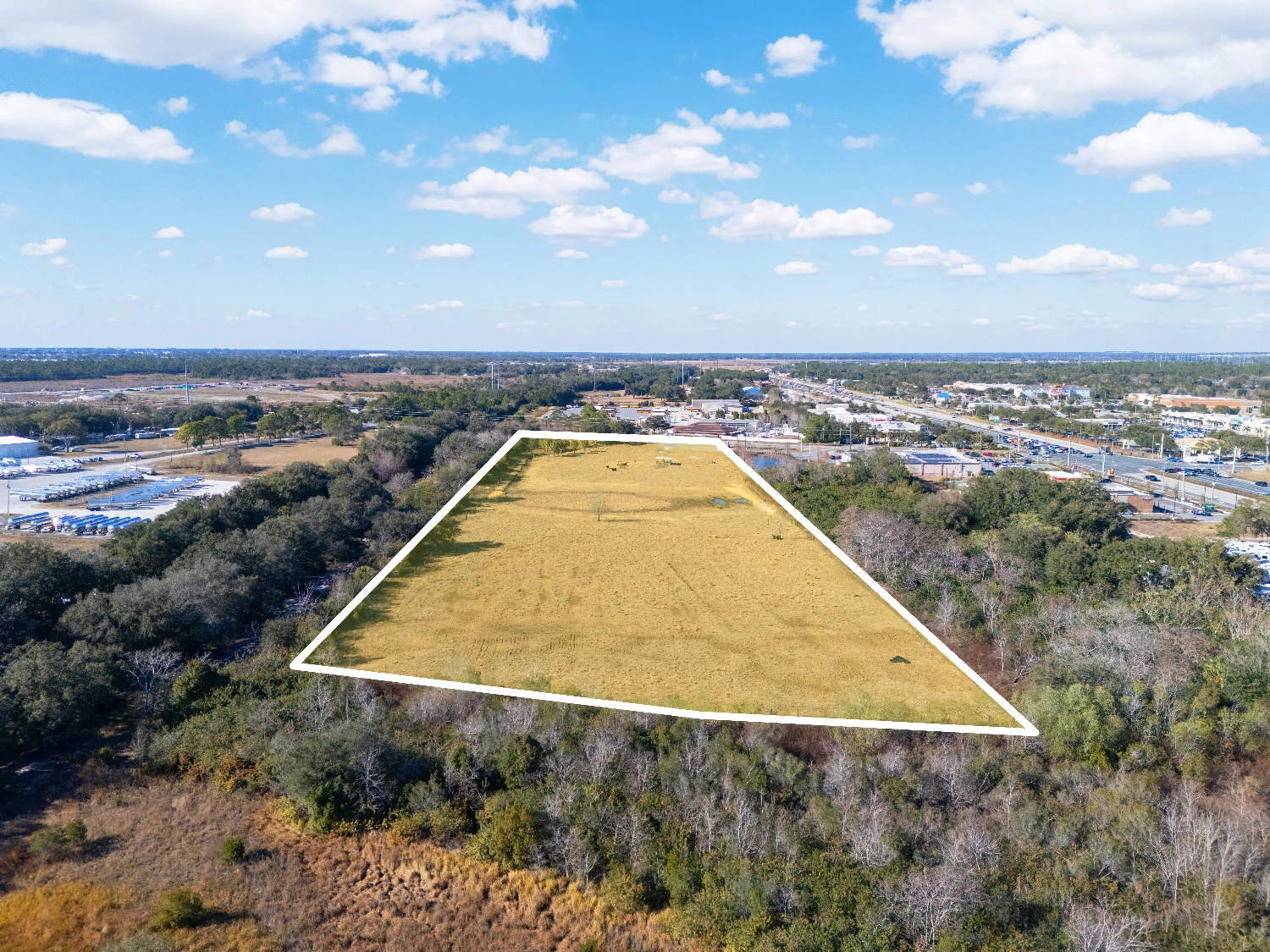 9± Acre Commercial Site Adjacent to ALDI | Signalized Corner Access | Lake Wales, FL
