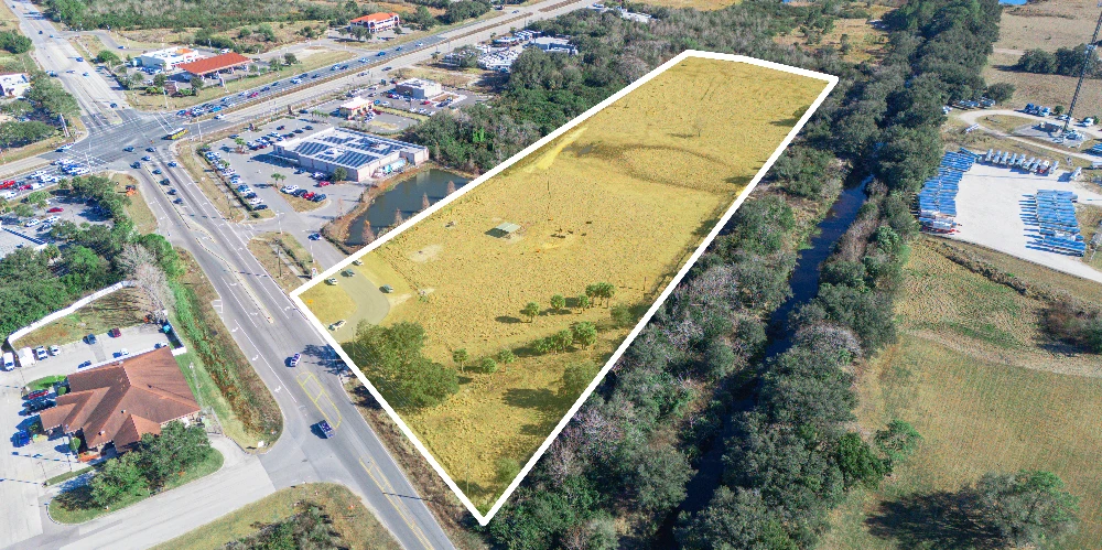 9± Acre Commercial Site Adjacent to ALDI | Signalized Corner Access | Lake Wales, FL