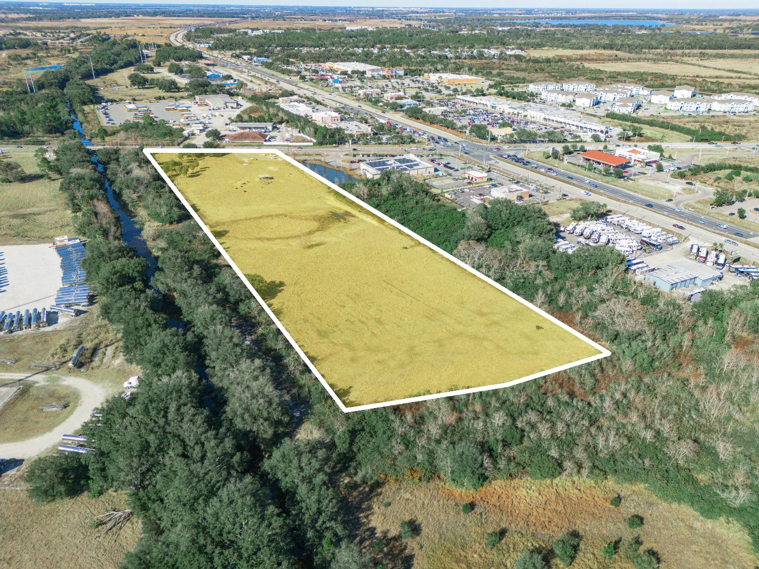 9± Acre Commercial Site Adjacent to ALDI | Signalized Corner Access | Lake Wales, FL