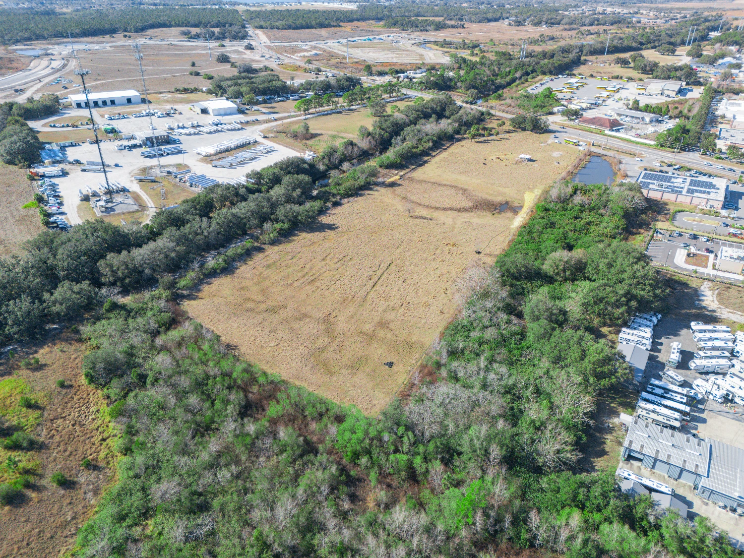 9± Acre Commercial Site Adjacent to ALDI | Signalized Corner Access | Lake Wales, FL