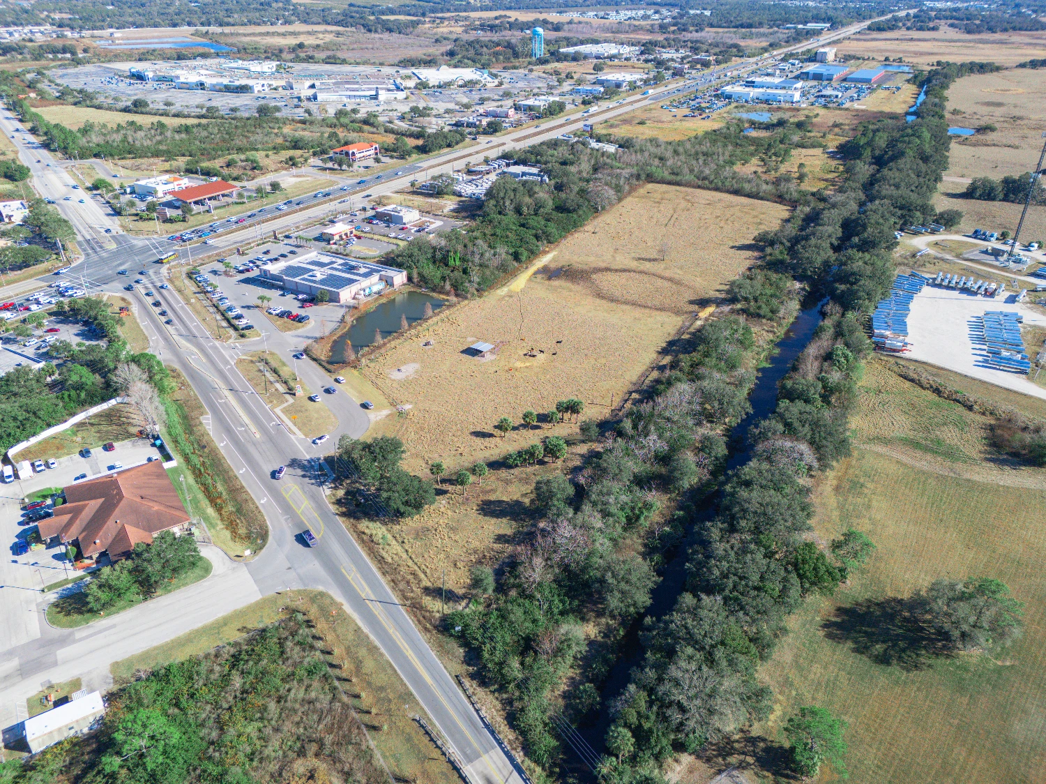9± Acre Commercial Site Adjacent to ALDI | Signalized Corner Access | Lake Wales, FL