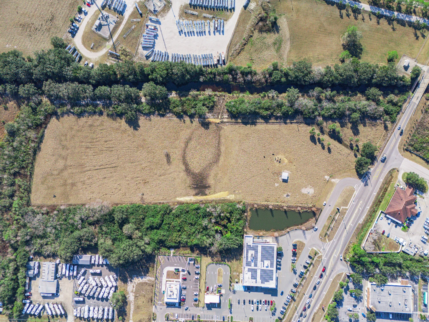 9± Acre Commercial Site Adjacent to ALDI | Signalized Corner Access | Lake Wales, FL
