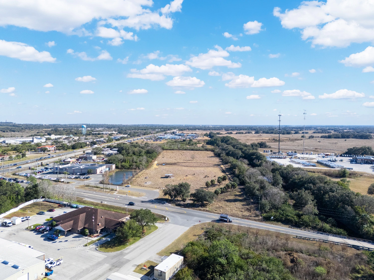 9± Acre Commercial Site Adjacent to ALDI | Signalized Corner Access | Lake Wales, FL