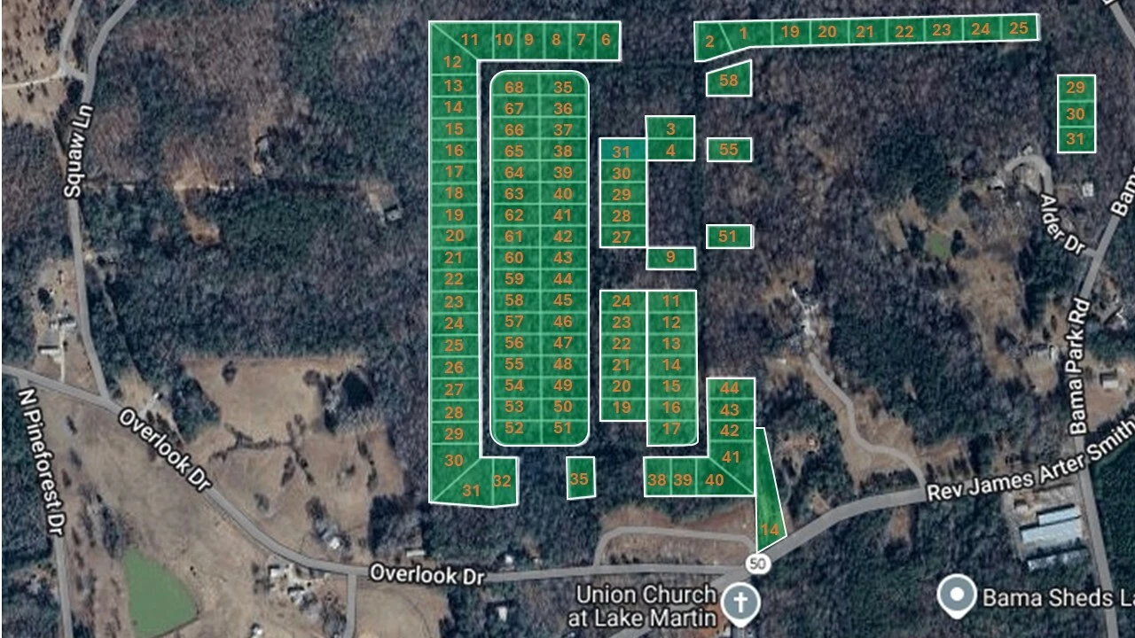Bama Park Subdivision - 106 Lots for Development