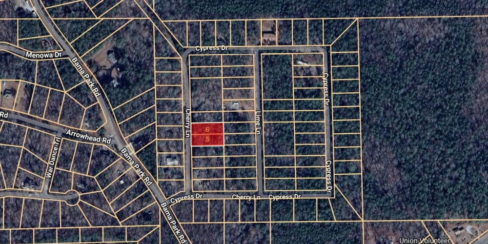 Bama Park Subdivision - 106 Lots for Development