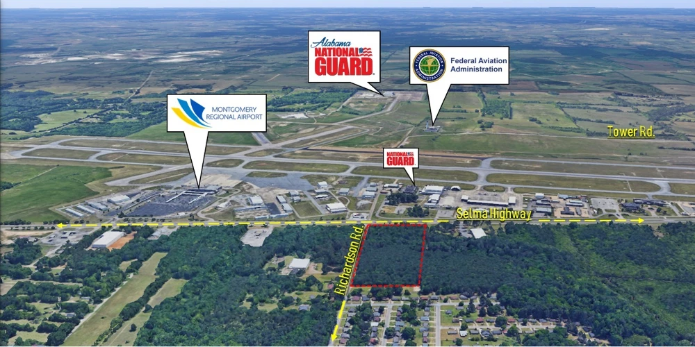 COMMERCIAL SITE 13.4 ACRES ZONED M-1