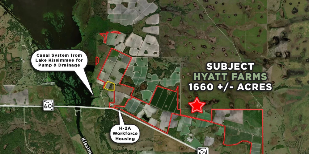 Hyatt Farms at Lake Kissimmee 1,660 +/- Acres