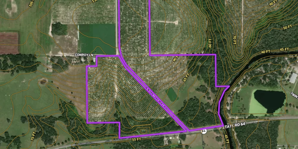 Peace River Mixed-Use Development Tract — 114± Acres | 18± AC Commercial | 2,179′ on SR-64