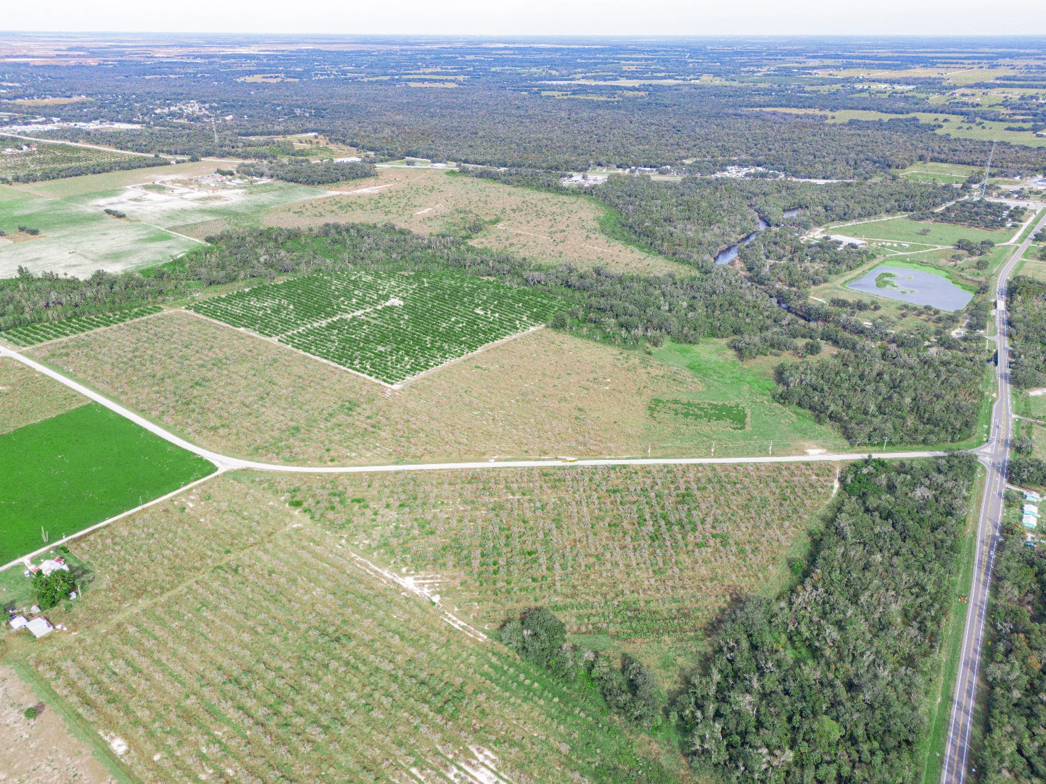 Peace River Mixed-Use Development Tract — 114± Acres | 18± AC Commercial | 2,179′ on SR-64