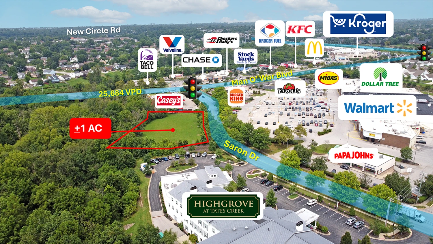 +/-1 AC Retail Outlot