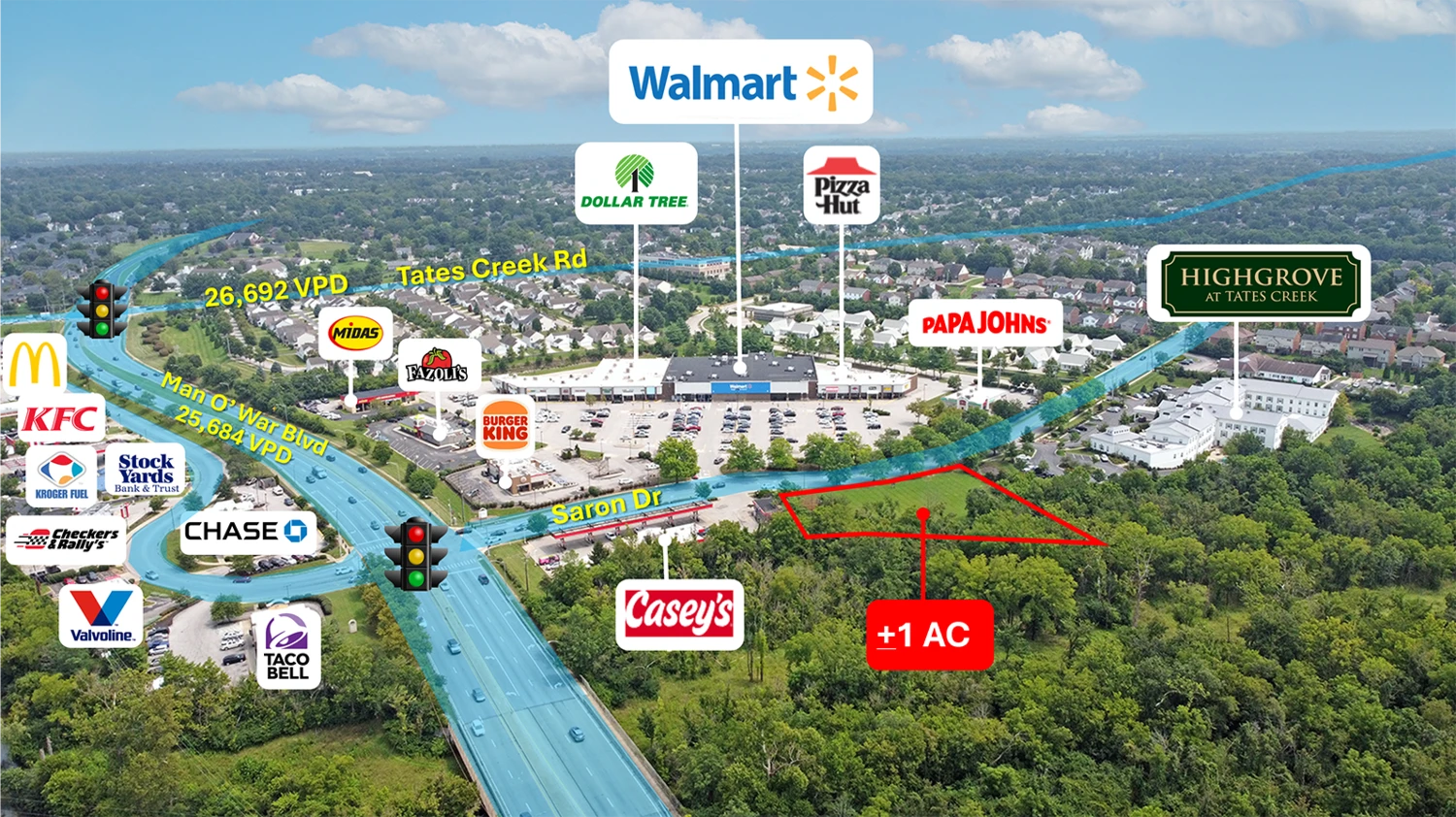 +/-1 AC Retail Outlot