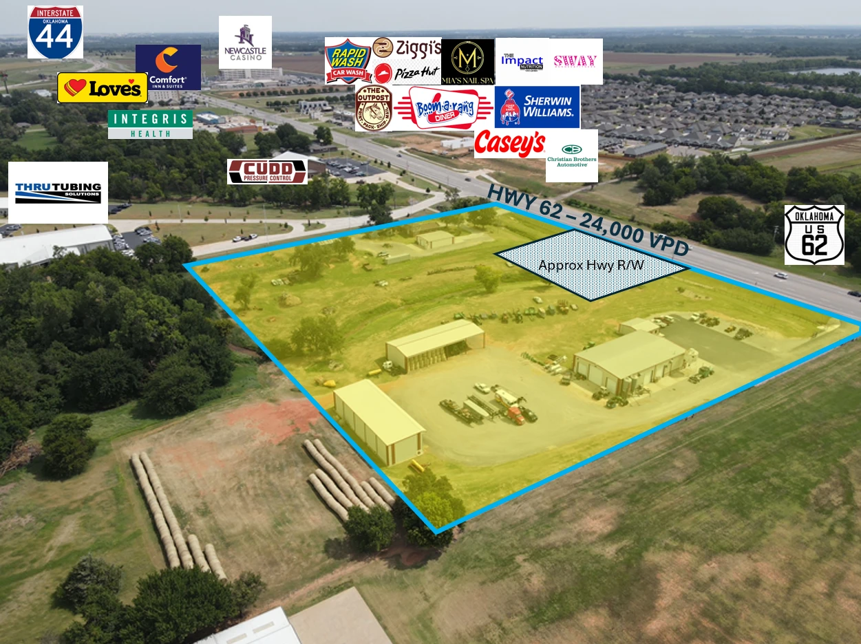 Newcastle Commercial Site | Existing Improvements + Redevelopment