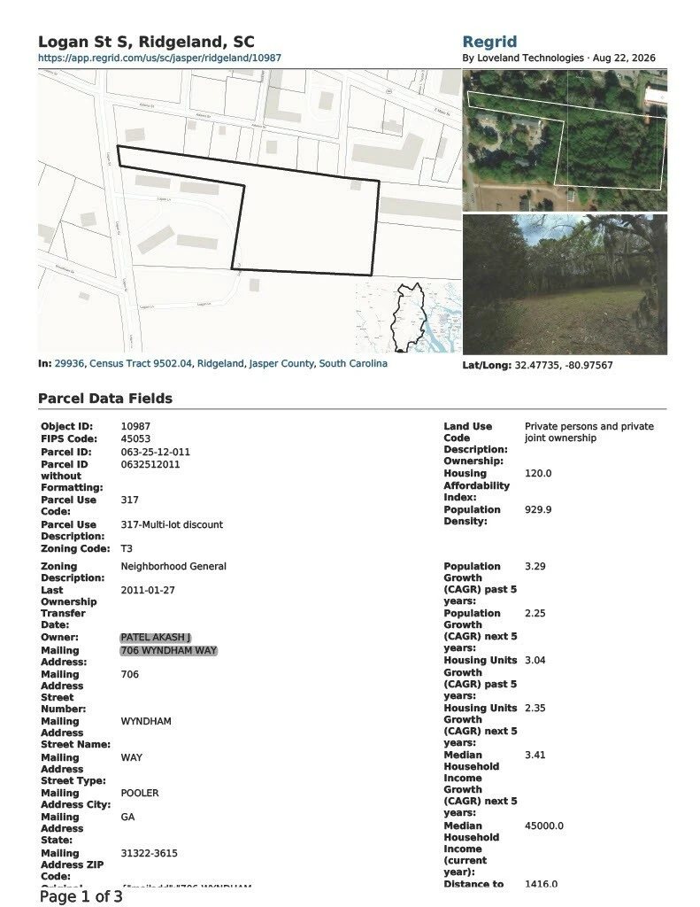 Multi-Phased 4.87 AC I-95 Corridor Centric - IOS - Intermodal - Multifamily - Medical - Development Site