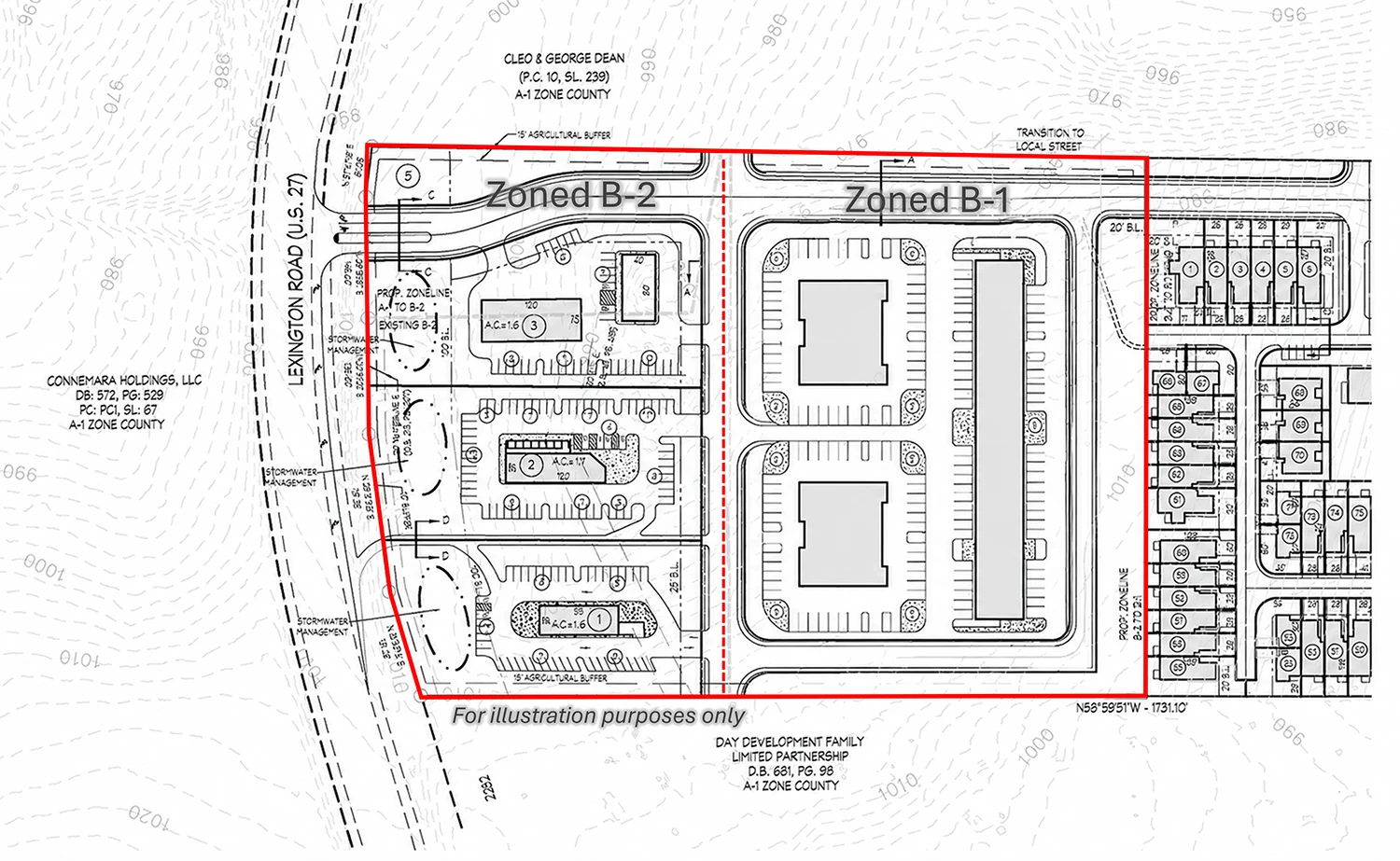 +/-1-15 AC Commercial Lots