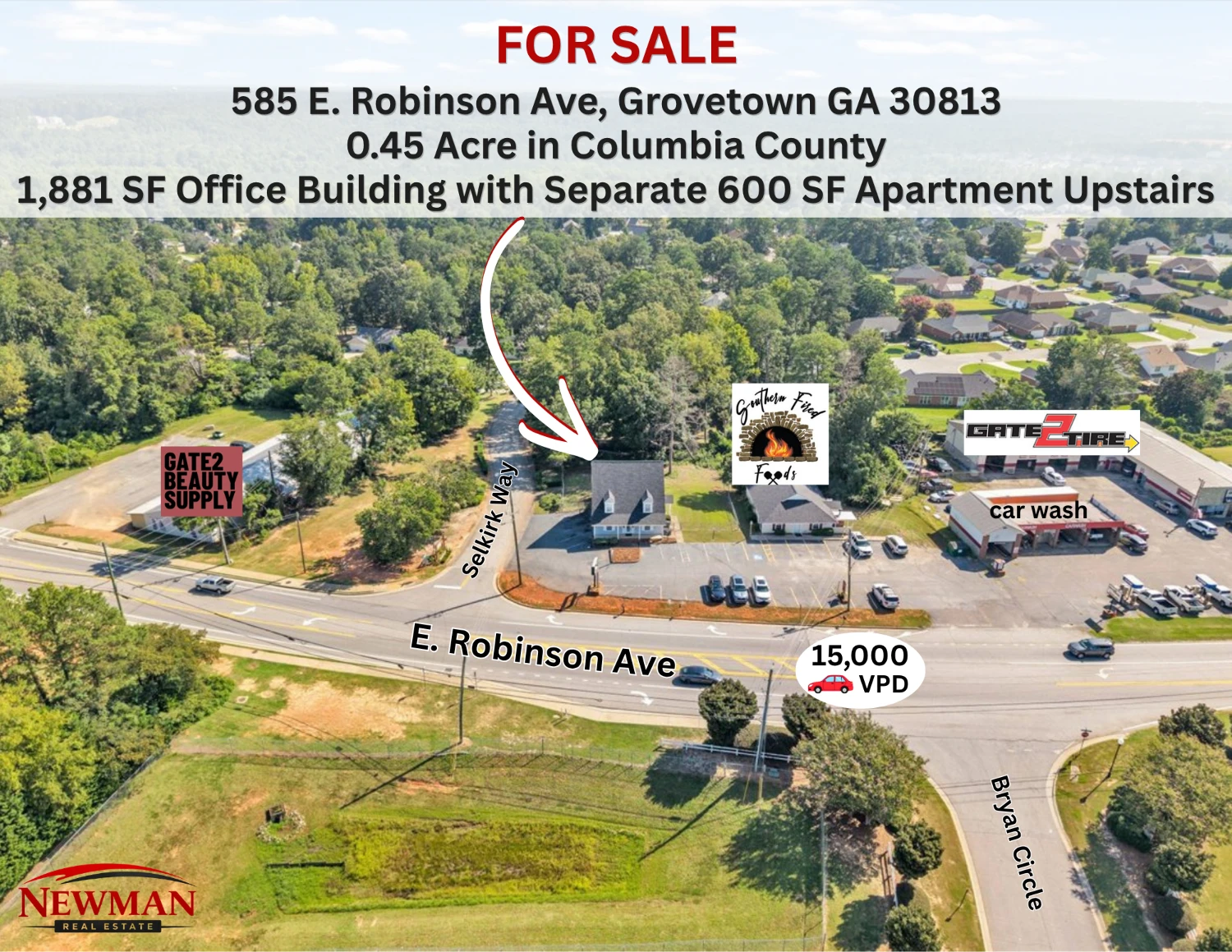 585 E Robinson Ave, Grovetown, GA for sale