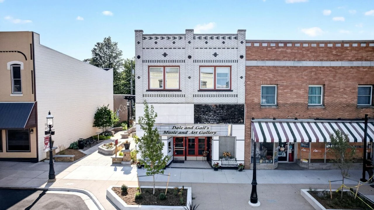 Historic Theatre Building in Downtown Hart, MI