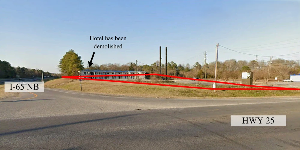 +/-1.8 Acres Commercial - I65 Calera