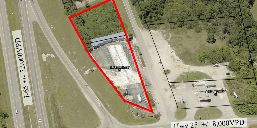 +/-1.8 Acres Commercial - I65 Calera