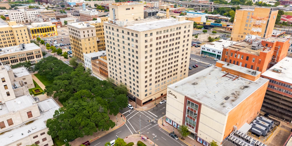 300K SF Office | Resi Conversion Potential + Tax Credits | Shreveport CBD