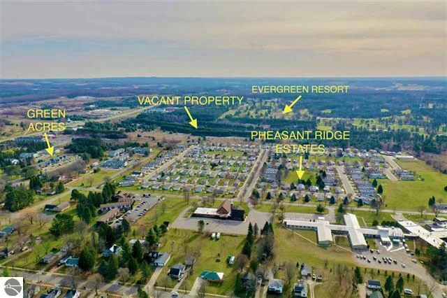 Prime 72-Acre Development Opportunity Bordering City of Cadillac & Evergreen Golf Course